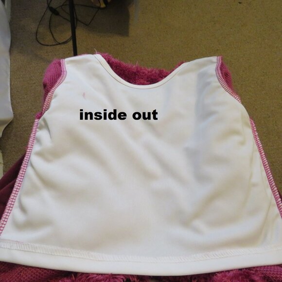 Girls Pink Dress Up 2pc outfit Halloween Costume long sleeve - Picture 13 of 13